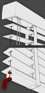 Zijgeleiding: Ja — vlakke steun